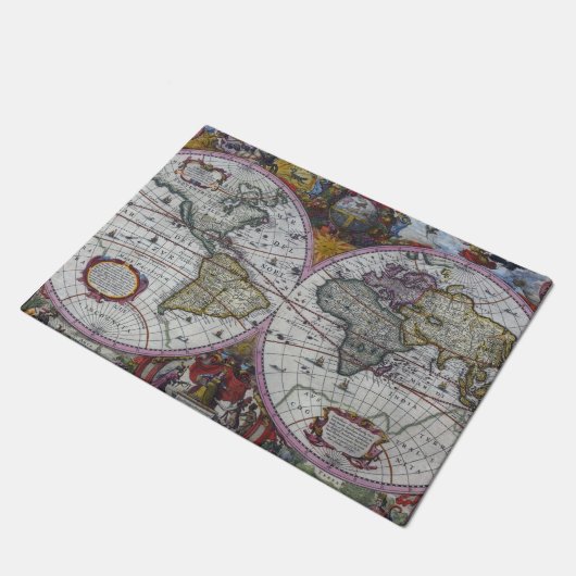 Paillasson Ancient World Map (Incliné)