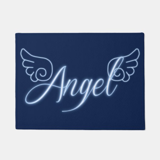 Paillasson Ange Falln Avec Ailes (Devant)