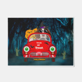 Paillasson Anglais Springer Spaniel chien Voiture Effrayant H (Devant)