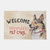 Paillasson Animaux domestiques assis Grooming Chien Beauté Sa (Devant)