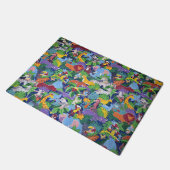 Paillasson Animaux Safari Animés (Incliné)