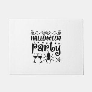 Paillasson Anniversaire de la fête d'Halloween