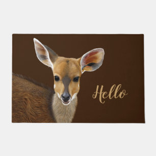 Paillasson Antelope Bushbuck Young African Deer Drawing