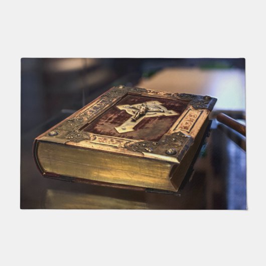 Paillasson Antique Christian Bible Floor Mat (Devant)