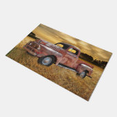 Paillasson Antique Ferme de camions Red (Incliné)