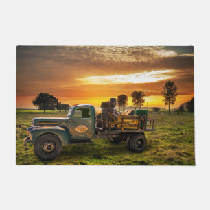 Paillasson Antique ramassage à la campagne