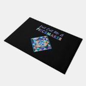 Paillasson Appelez-Moi Un Piecemaker Color Farbic Quiling (Incliné)