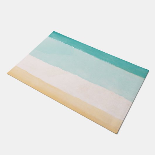 Paillasson Aquarelle de plage (Incliné)