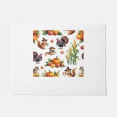 Paillasson Aquarelle de récolte d'automne Festive Motif class (Devant)