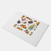 Paillasson Aquarelle de récolte d'automne Festive Motif class (Incliné)