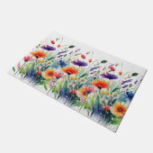 Paillasson Aquarelle Florals Fleur sauvage tendance (Incliné)