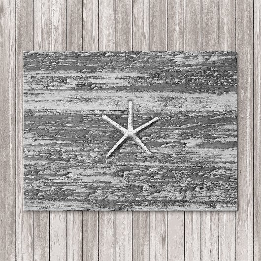 Paillasson Aquarelle Patinée de sébaste nautique