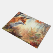 Paillasson Aquarelle Rouge Renard Automne Couleur automne Nat (Incliné)