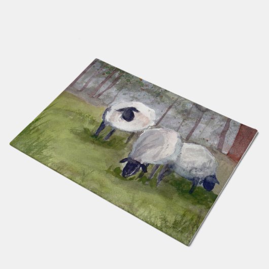 Paillasson Aquarelle rustique (Incliné)