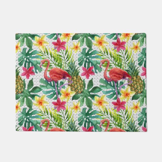 Paillasson Aquarelle tropicale (Devant)