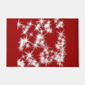 Paillasson Aquarelle verte simple abstrait ajouter le logo te (Devant)