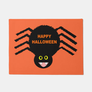 Paillasson Araignée noire d'Halloween