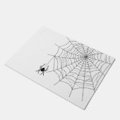 Paillasson Araignée Simple Avec Araignée Web Cobweb Halloween (Incliné)