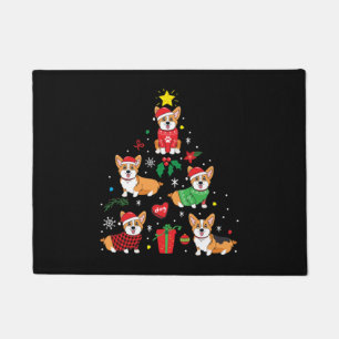 Paillasson Arbre de Noël de Corgi