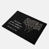Paillasson Arbre de vie Bible Verse Doormat (Incliné)