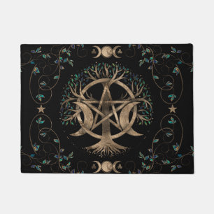 Paillasson Arbre de vie Pentagram Moon Ornement
