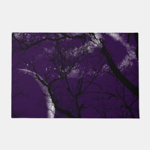 Paillasson arbre pourpre de lune de porte d'abrégé sur