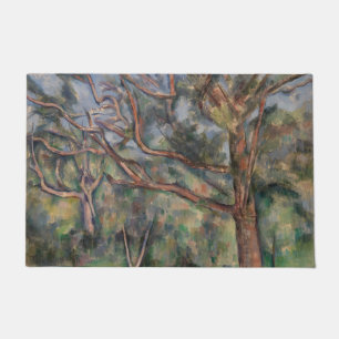 Paillasson Arbres et Route, Paysage Post-Impressionniste
