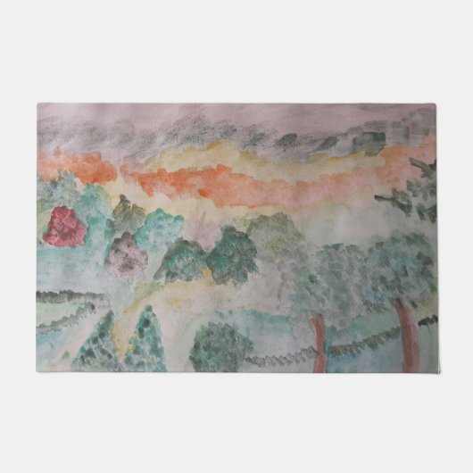 Paillasson Arbres Sur La Porte De La Baie (Devant)