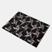 Paillasson Argent iridescente mouvement torsion puissance du  (Incliné)