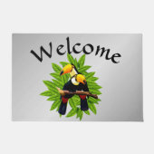 Paillasson Argent Toucan Duo (Devant)