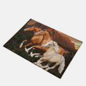 Paillasson Arizona Chevaux sauvages (Incliné)