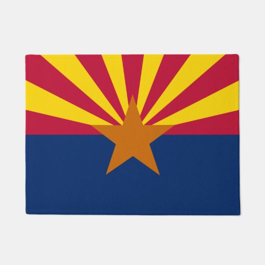 Paillasson Arizona State & Arizona Flag USA mats/sports (Devant)
