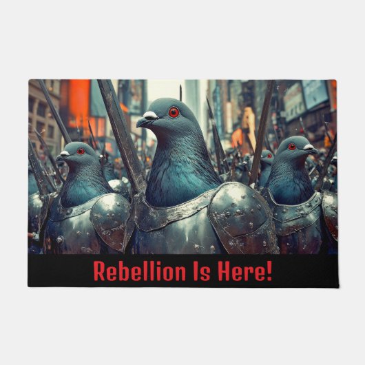 Paillasson Armée de Pigeons (Devant)