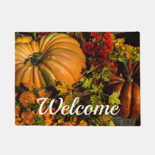Paillasson Arrangement de Pumkin and Mum