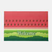 Paillasson Arrière - plan de tranche de pastèque (Devant)