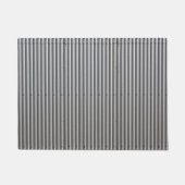 Paillasson Arrière - plan en métal ondulé (Devant)