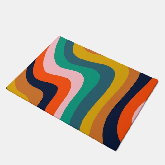 Paillasson Arrière - plan pivotant moderne rétro (Incliné)