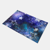 Paillasson Arrière - plan spatial avec étoiles (Incliné)