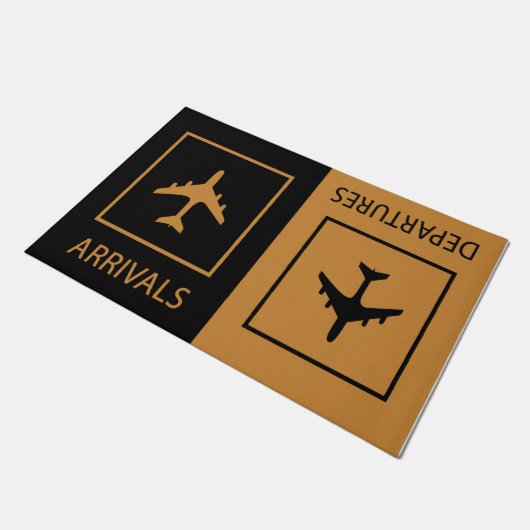 Paillasson Arrivées et départs Accès simple  (Incliné)