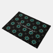 Paillasson Arrowhead Feathers Pow-wow Motif Thunder_Cove (Incliné)