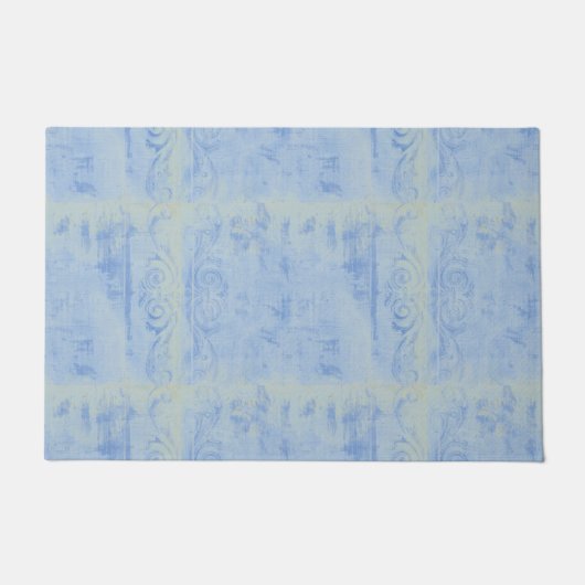 Paillasson Art Blue Grunge (Devant)