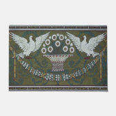 Paillasson Art Déco Sage Green Doses par Walter Crane (Devant)