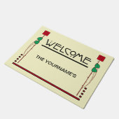 Paillasson Art Et Artisanat Style Accueil Personnalisé (Incliné)