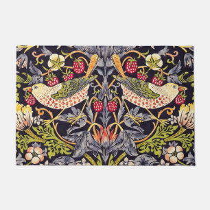 Paillasson Art floral Nouveau de voleur de fraise de William