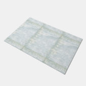 Paillasson Art Grunge Bleu (Incliné)