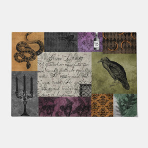 Paillasson Art pothécaire Éffrayant gothique d'Halloween