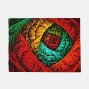 Paillasson Artiste coloré moderne Art Abstrait Motif #09