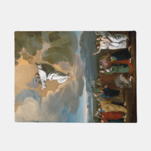 Paillasson Ascension (Jésus-Christ ascendant au Ciel)