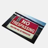 PAILLASSON AUCUN SIGNE DE PASSAGE ET ... (Incliné)