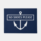 Paillasson Aucune Chaussure S'Il Vous Plaque Mat (Devant)